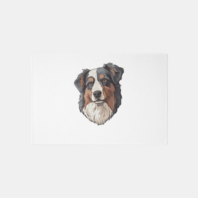 Australian shepherd Dog   Rug (Front)