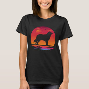 australian shepherd dog sunset Silhouette T-Shirt