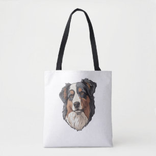 Australian shepherd Dog Tote Bag
