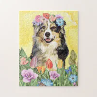  Sunflower Corgi Jigsaw Puzzle