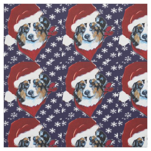 Australian Shepherd Fabric