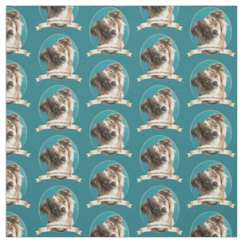 Australian Shepherd Fabric