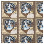 Australian Shepherd Fabric