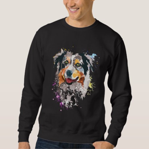 Australian Shepherd For Aussie Mom Australian Shep Sweatshirt