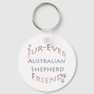 Australian Shepherd Furever Keychain