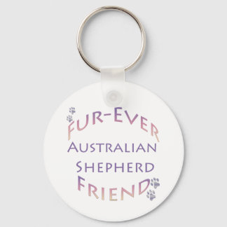 Australian Shepherd Furever Keychain