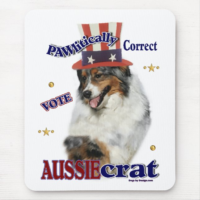 Australian Shepherd Gifts Mouse Pad (Front)
