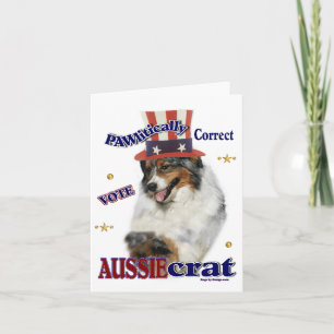 Australian Shepherd Gifts Note Cards