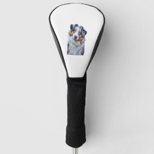 Australian Shepherd  Golf Head Cover