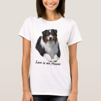 Australian Shepherd Guardian Ladies Shirt