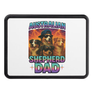 Australian Shepherd Hitch Cover