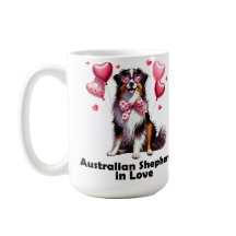 Australian Shepherd in love