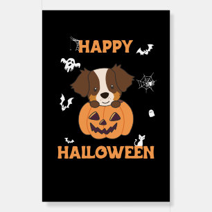 Australian Shepherd In Pumpkin Cute Happy Foam Board
