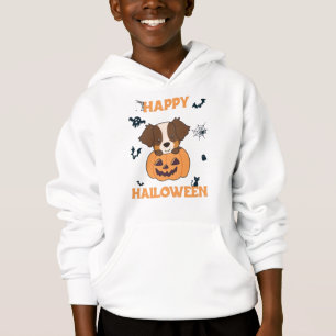 Australian Shepherd In Pumpkin Cute Happy Hoodie