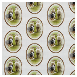 Australian Shepherd Inspired Fabric