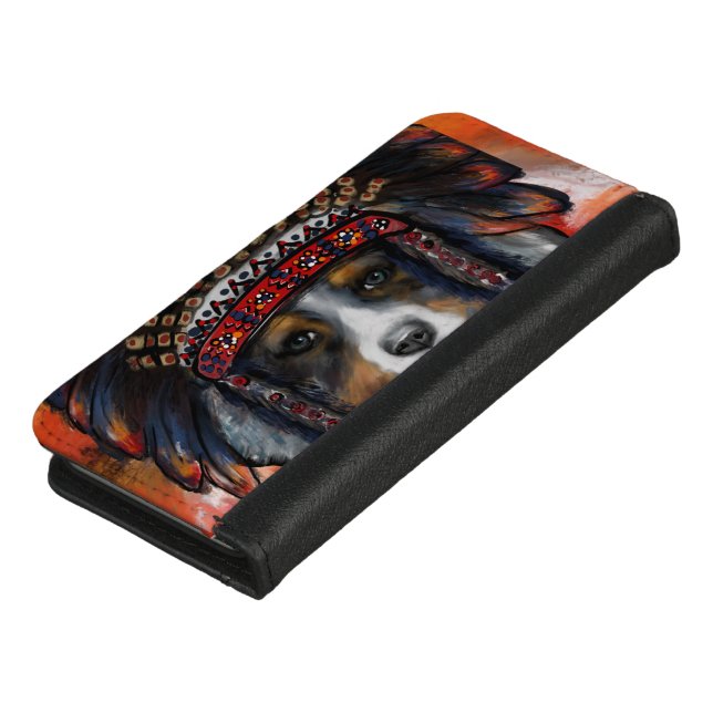AUSTRALIAN SHEPHERD    iPhone WALLET CASE (Top)