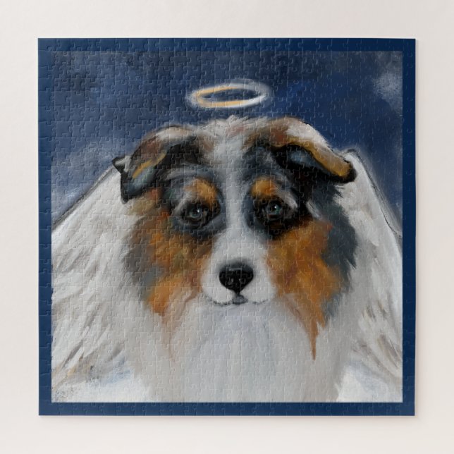 Australian Shepherd Jigsaw Puzzle (Vertical)
