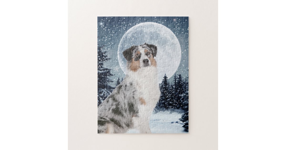 Australian Shepherd Jigsaw Puzzle Zazzle