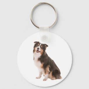 Australian Shepherd Keychain