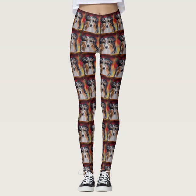 AUSTRALIAN SHEPHERD      LEGGINGS (Front)