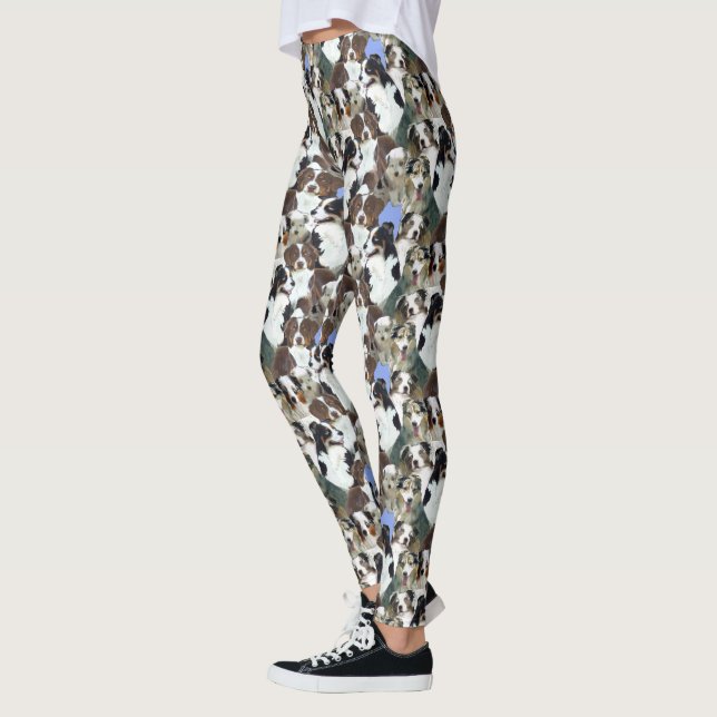 Australian Shepherd Leggings (Left)