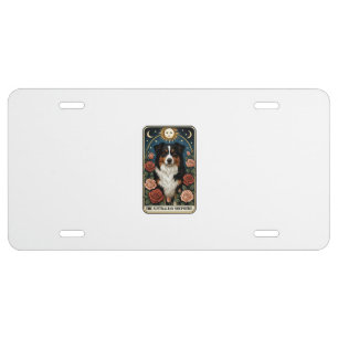 Australian Shepherd License Plate