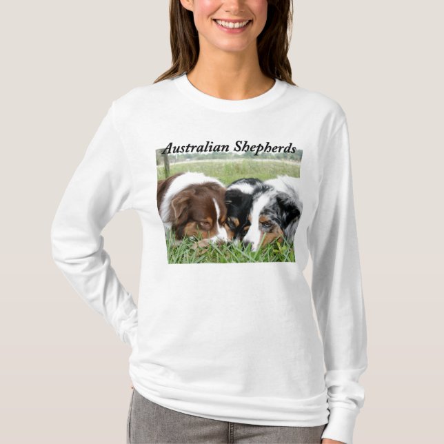 Australian Shepherd Long Sleeve T-Shirt (Front)