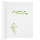 Australian Shepherd Love/Support Card (Inside (Right))