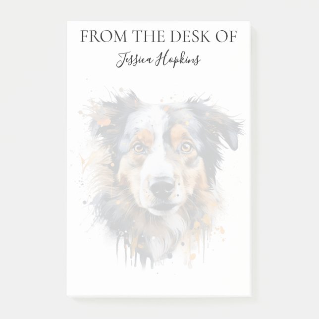 Australian Shepherd Lover Notes (Front)