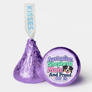 Australian Shepherd Mom and Proud Hershey®'s Kisses®
