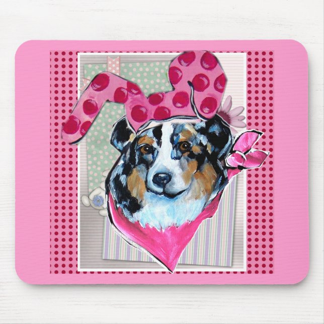 AUSTRALIAN SHEPHERD MOUSE PAD (Front)