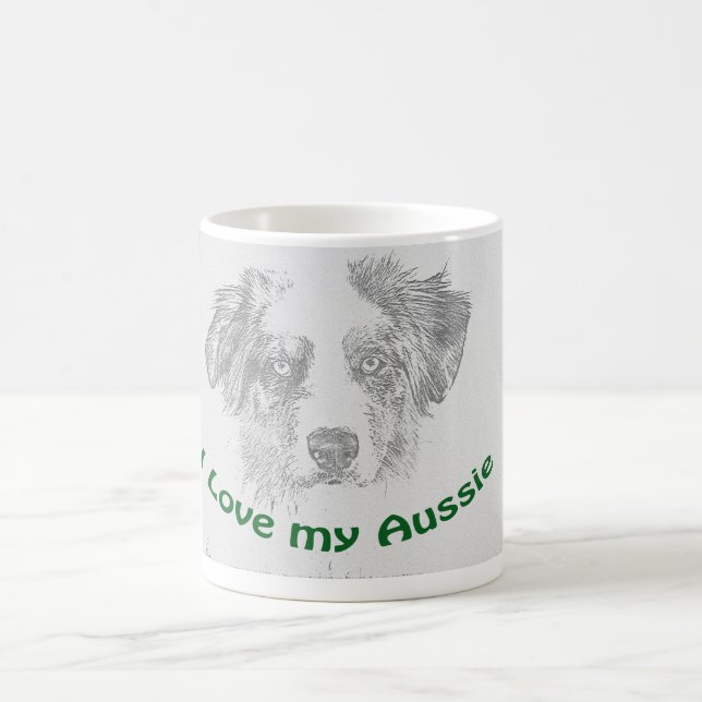 Australian Shepherd Mug (Center)