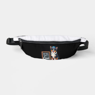 Australian Shepherd My Dog Thinks I'm Cool For Dog Fanny Pack