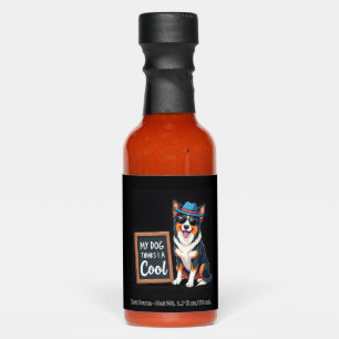 Australian Shepherd My Dog Thinks I'm Cool For Dog Hot Sauces