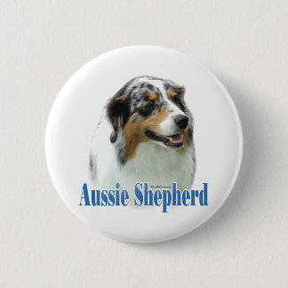 Australian Shepherd Name - Button