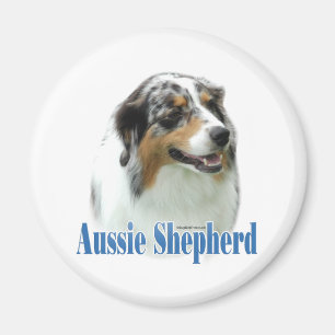 Australian Shepherd Name - Customized Magnet