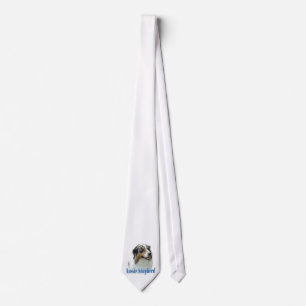 Australian Shepherd Name Tie
