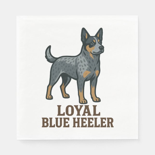 Australian Shepherd Napkins (Front)