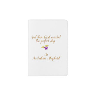 Australian Shepherd Passport Holder