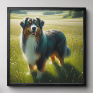 Australian Shepherd Peel And Stick Photo Tile