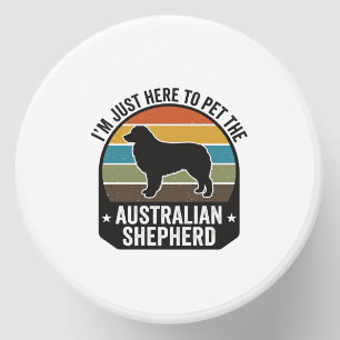 Australian Shepherd Pet Lover Vintage Dog Shirt De Mini Candle Favors