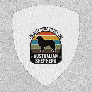Australian Shepherd Pet Lover Vintage Dog Shirt De Patch