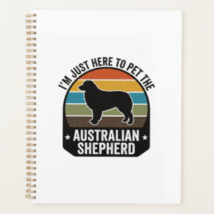 Australian Shepherd Pet Lover Vintage Dog Shirt De Planner
