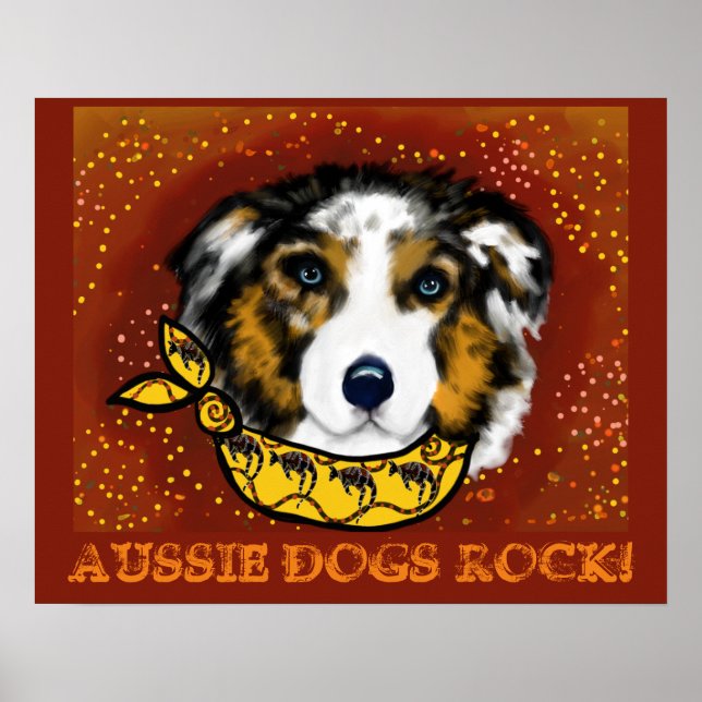 AUSTRALIAN SHEPHERD      POSTER (Front)