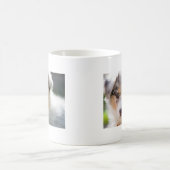 Australian shepherd puppy coffee mug (Center)