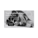 Australian Shepherd Puppy Pet Sitter Business Card Australian Shepherd Puppy Pet Sitter Business Card