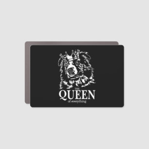 Australian Shepherd Queen Everything dog mom Car Magnet