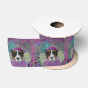 AUSTRALIAN SHEPHERD SATIN RIBBON