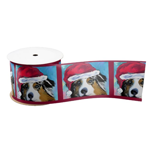 AUSTRALIAN SHEPHERD   SATIN RIBBON (Spool)