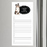 Australian Shepherd Shopping List Magnetic Notepad